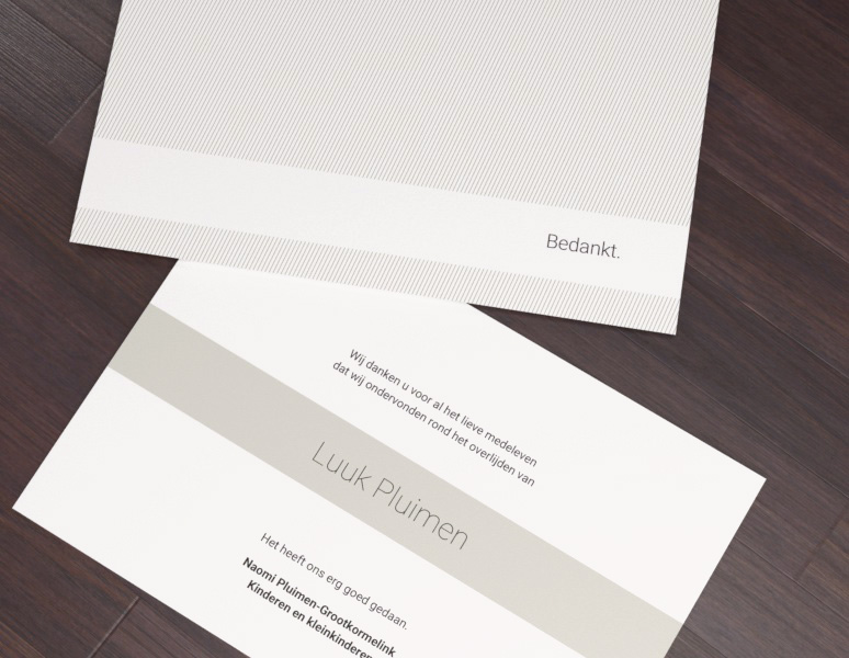 Oblique Dankbetuiging