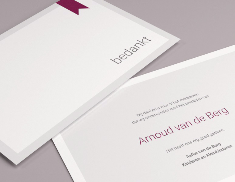 Ribbon Dankbetuiging